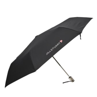 질스튜어트뉴욕 블랙 로고프린트 3단자동 양산 겸용 우산[JAUM2F011BK]