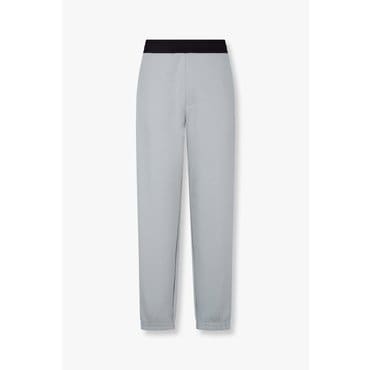 ARMANI EXCHANGE 남성 웨이스트 배색 패치 조거 팬츠(A415142015)그레이