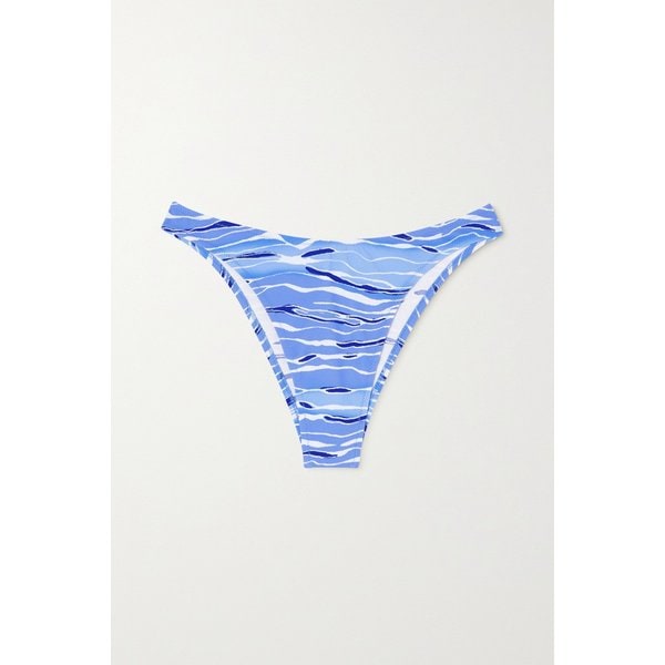 피쉬 Net Sustain Flamands Printed Bikini Briefs 블루 23471478575733461