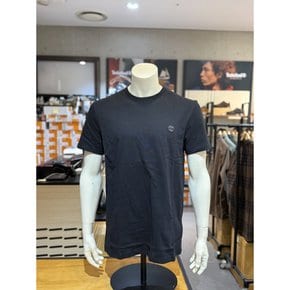A2EKJ X65 클래식 로고 플레인 반팔티 블랙