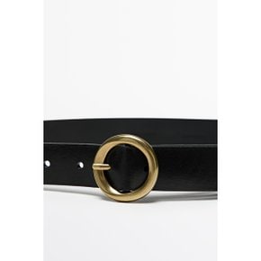 라운드 버클 나파 레더 벨트 06115694800