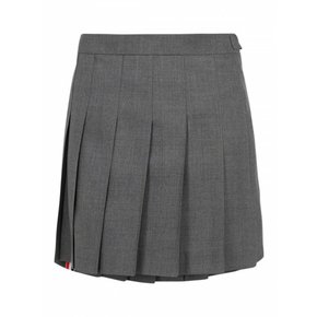 여성 미니 Mélange 울 스커트 FGC402V00626035 Grey /8