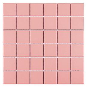 [레그노] CHESSBOARD PINK 48*48 모자이크타일 (S2171138)