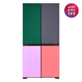 LG [LG전자공식인증점] 디오스 오브제 컬렉션 무드업 냉장고 M874GNN0A1 (826L)