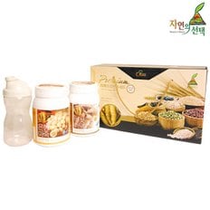 [바로배송]마죽종합선물세트 1호 1.2kg (버섯더덕마죽600g+은행마죽600g+쉐이크컵)