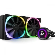 NZXT KRAKEN Z [Z63 RGB] RL-KRZ63-R1 CPU [140mm KRAKEN 시리즈 수냉 쿨러 14센치 팬을 2기