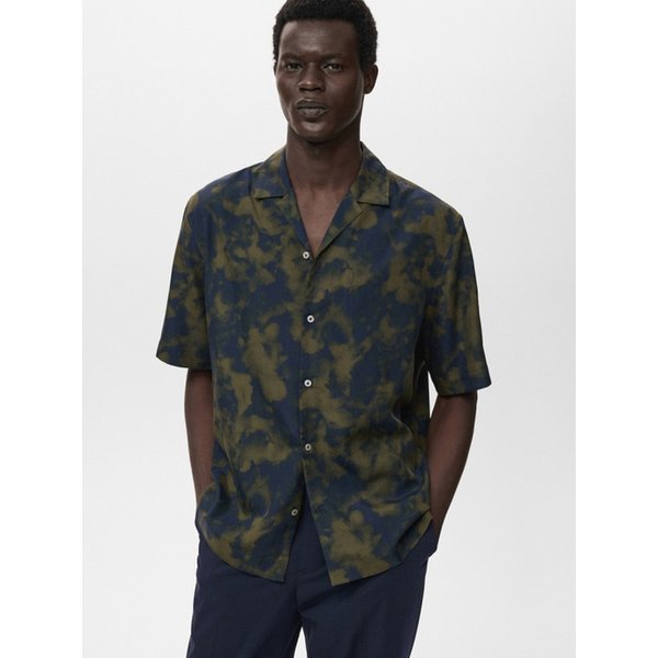 MAN 셔츠 LAU Dark Green 17064448