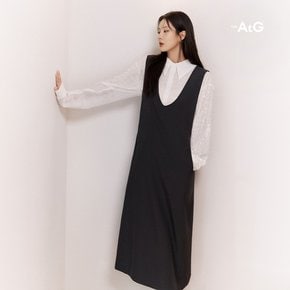 [The AtG] 더엣지 24FW 브이넥 레이어드 원피스