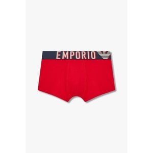 EMPORIO ARMANI 메가 로고 와이드 밴드 드로즈 (0814112027)