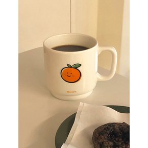 Tangerine mug