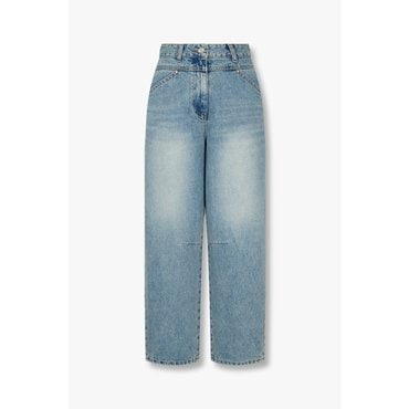 GCUT [지컷24F/W]백 패치 배기핏 데님 팬츠(7214355103)