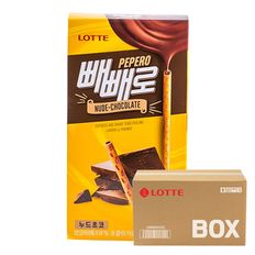 롯데 빼빼로 누드초코 50g 40입[34041933]