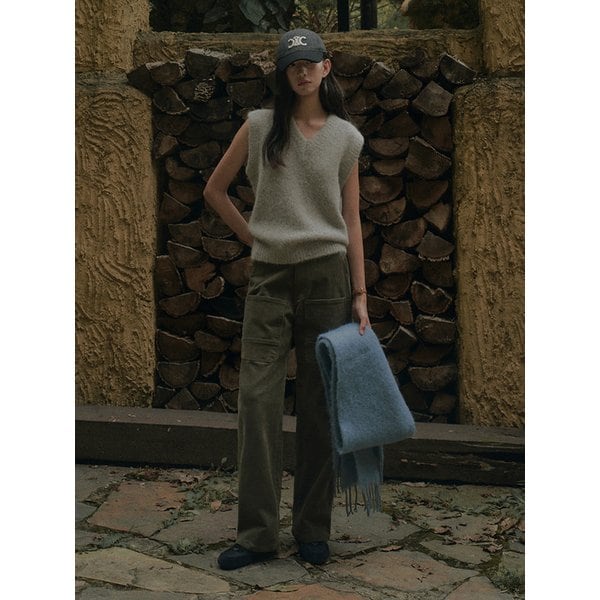ARTE CORDUROY POCKET PANTS_KHAKI