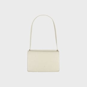 SQUARED FLAP BAG_IVORY