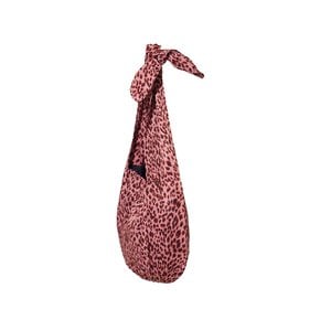 Leopard Tie Mini Bag (Pink)