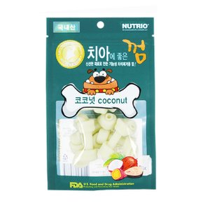 강아지 치아에 좋은껌 코코넛 덴탈껌 80g