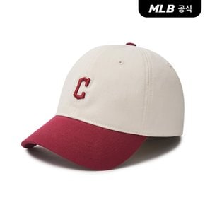 [코리아공식]스포티브 바시티 배색 언스트럭쳐 볼캡 CLE (D.Cream)