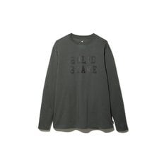 Solid Stake Felt Logo L/S T shirt  TS-22AU004