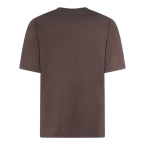 브라운 코튼 티셔츠 TS0010LJ1010BR512