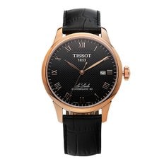 [티쏘 TISSOT] T006.407.36.053.00 르로끌 파워매틱 80 남성 가죽시계 39mm