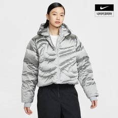 나이키 [나이키코리아공식]여성 스포츠웨어 스우시 써마 핏 오버사이즈 다운 패딩재킷 IB2004-095