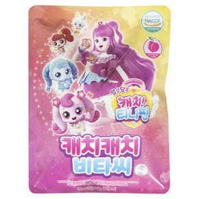 캐치티니핑 캐치캐치비타씨 40정 복숭아맛 (5봉지) 생일선물 어린이집 유치원