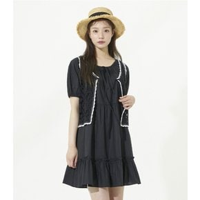 [C]리본여밈 크로셰 베스트 (PR2KV561)