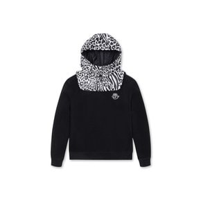 골프 (WWTBW24705BKX)Women Detachable pattern hoodie shirts