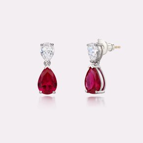 MOMO Medium Ruby Dew Earring GTRB101EWR000