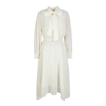 LAFEL 라펠소로브 셔링 롱 원피스 LMFB3160