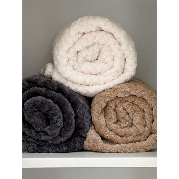 와플 극세사 담요 (3 colors)