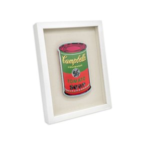 [FRAME] COLORED CAMPBELL`S SOUP CAN, 1965 (GREEN & RED) / 앤디 워홀(Andy Warhol)(소품액자)