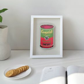 [FRAME] COLORED CAMPBELL`S SOUP CAN, 1965 (GREEN & RED) / 앤디 워홀(Andy Warhol)(소품액자)