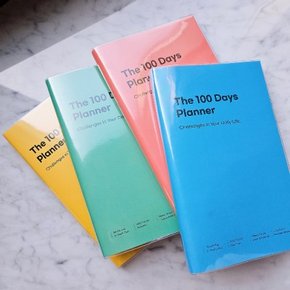 The 100 Days Planner 100일 공부 수능 입시 스케쥴러 PVC커버