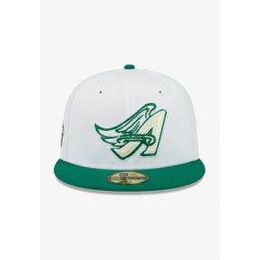 59FIFTY ANNIVERSARY 로스 엔젤레스 ANGELS 볼캡 야구 골프 모자 - 화이트 7183522