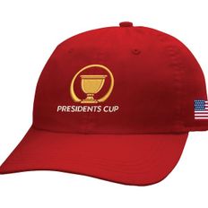 [해외] 1118511 골프 모자 Presidents Cup Ahead Unisex Team USA Shawmut Hat Red