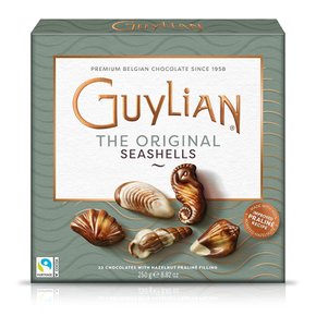 GuyLian 오리지널 벨기에 초콜릿 조개 250g