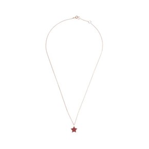브라운 별 목걸이  14k Gold