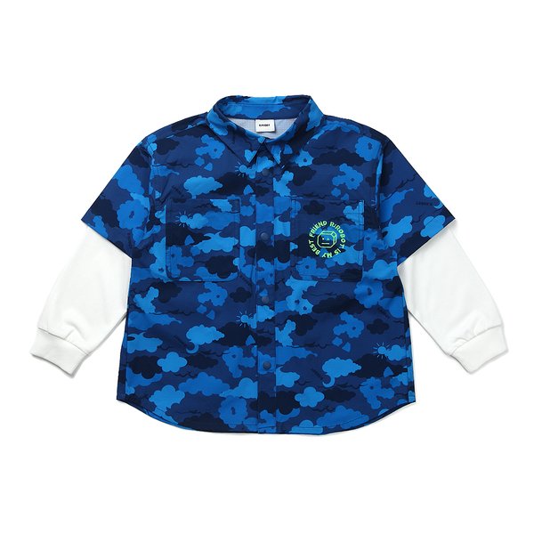 [여주점] [오프라벨 여주점] 알로봇 (NY) CAMO 레이어드셔츠 (14219-120-02)