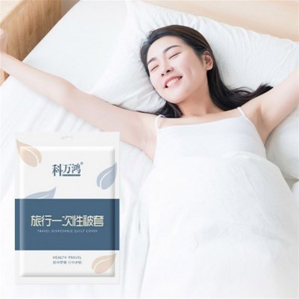 확대된 대표 일회용 이불 커버 더블 여행용 요커버