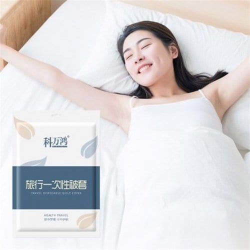 일회용 이불 커버 더블 여행용 요커버