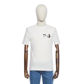 직수입 S/S 프린트 라운드 반팔 티셔츠 POBCTT96A