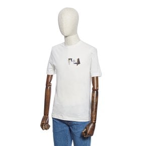 직수입 S/S 프린트 라운드 반팔 티셔츠 POBCTT96A