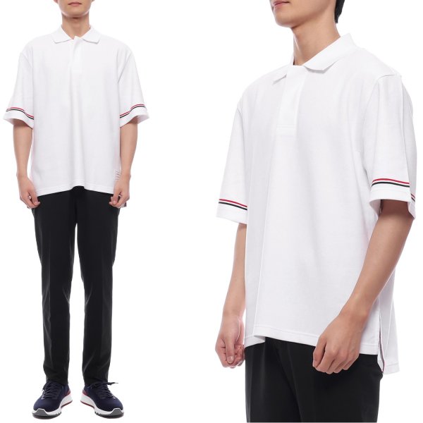 [부산점] 25SS 남성 럭비 폴로 반팔티셔츠 (MJP209A J0199 100 25S)