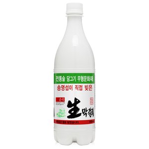  태인주조 송명섭막걸리 6도 750ml