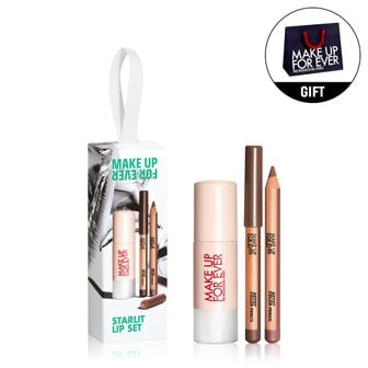 메이크업포에버 [선물포장] 2025 홀리데이 스타릿 립 세트(+쇼핑백 증정)