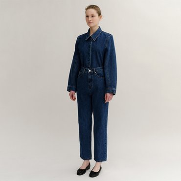 킨더살몬 Ceres Washed Jeans Blue