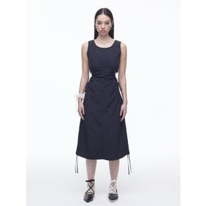 Nylon Heart String Dress BK