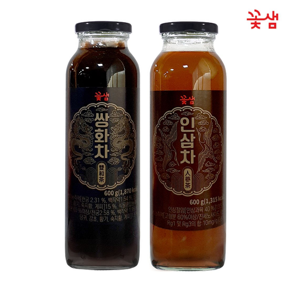 꽃샘 쌍화차 600g +인삼차 600g (1.2kg) 전통차, 믿고 사는 즐거움 SSG.COM