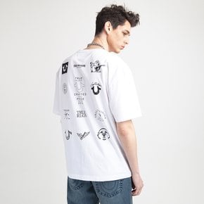 [TRUE RELIGION] 아이콘 반팔 티셔츠 화이트